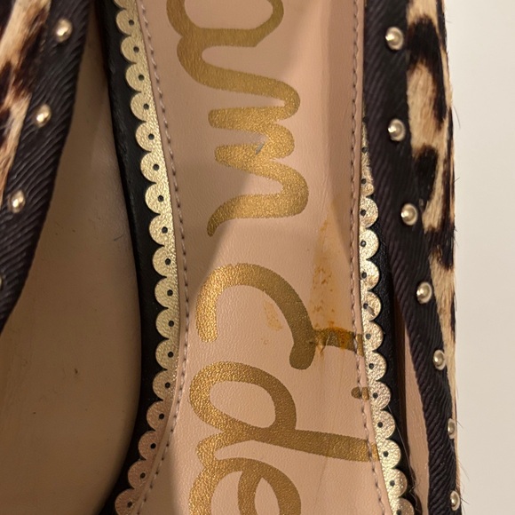 Sam Edelman Leopard Print Heels - Picture 7 of 7